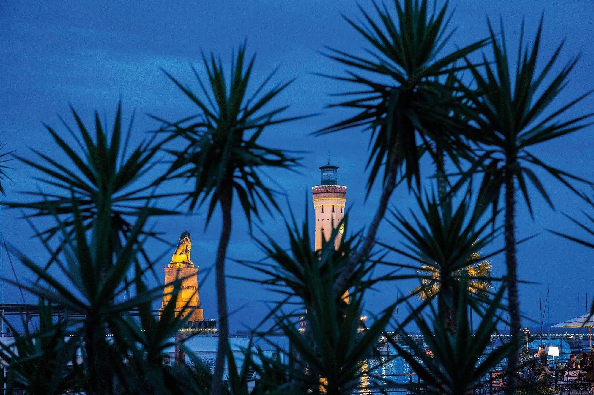 Hotel Bayerischer Hof Lindau  Ngoại thất bức ảnh Rabat skyline
